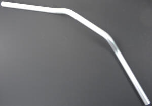 Lenker Mofa Cross universell alu silber matt