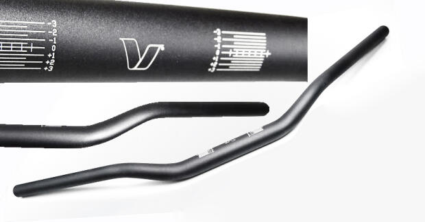 Motorrad Lenker Oversize 28.6mm schwarz Aluminium