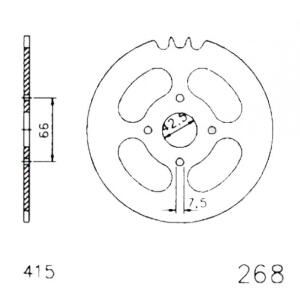 Kettensatz Hercules Sachs M4/5 Prima Z.11/50