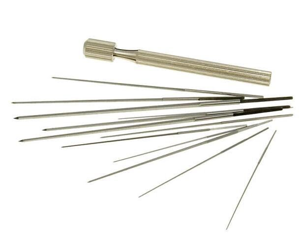 Vergaser Düsenreibahlen Reibahle Reinigung Wartung Düse Bohrung 0,6 - 1,9mm