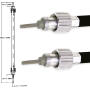 Universal moped speedometer cable 750mm