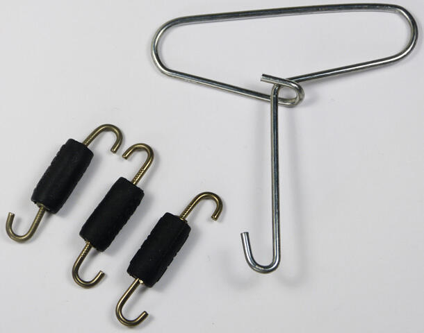 3 Auspuff Spann Feder und Feder-Spanner Montagewerkzeug