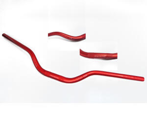 Fatbar Motocross Enduro Supermotard Oversize Aluminum Handlebar Red