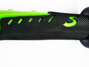 Griffgummi Quad ATV mit Motorradgasgriff grün