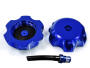 Fuel cap Honda CRF all models anodized blue