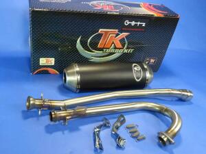 Exhaust with front pipe CF Moto 500 with e-mark