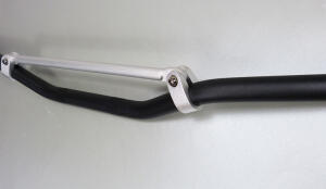 Mofa Cross Lenker Aluminium 22mm G-Racing schwarz