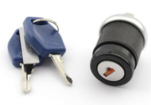 Zündschloss universell mit 4 Anschlüssen Quad ATV