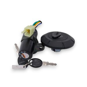 Tank cap + ignition switch for Yamaha DT 50 R / XT 125 R / X with lock
