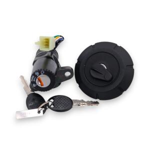 Tank cap + ignition switch for Yamaha DT 50 R / XT 125 R / X with lock