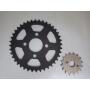 Sprocket kit tuning Shineray 250 STXE 17/40 for higher top speed