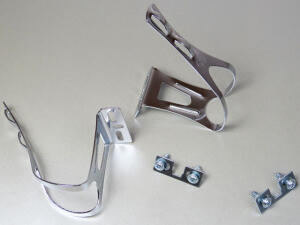 Retro Pedalhaken Silber