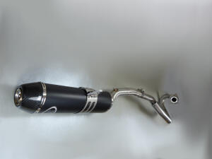 Auspuff mit Tuning Krümmer Suzuki LTZ 400 ab 2009 mit ABE Carbon