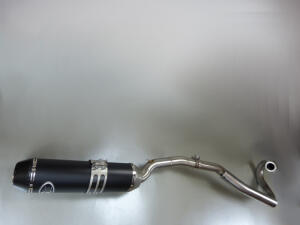 Auspuff mit Tuning Krümmer Suzuki LTZ 400 ab 2009 mit ABE Carbon