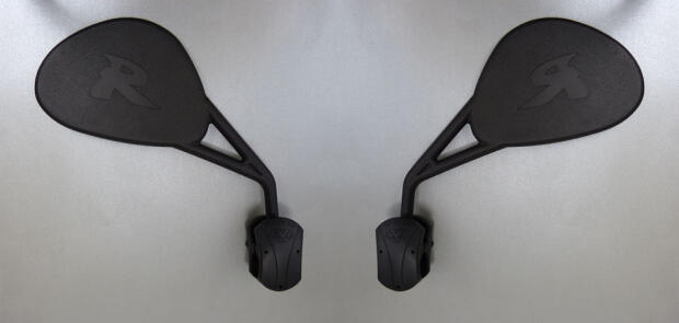 Enduro - Spiegel mit Kugelgelenk klappt ein bei Sturz und Widerstand