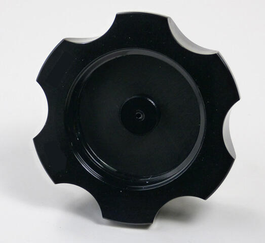 Aluminum Fuel Tank Cap with Vent Valve black for KTM EXC / SX Minicycles Models (-07)