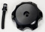 Aluminum Fuel Tank Cap with Vent Valve Black for Honda all ATV / Quad Models