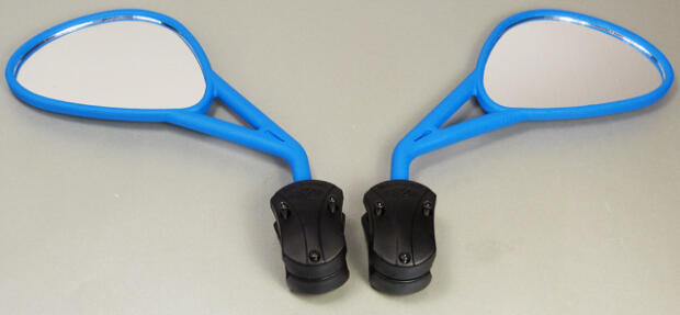 Enduro - Spiegel mit Kugelgelenk klappt ein bei Sturz und Widerstand