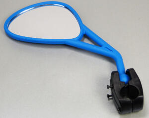 Enduro - Spiegel mit Kugelgelenk klappt ein bei Sturz und Widerstand