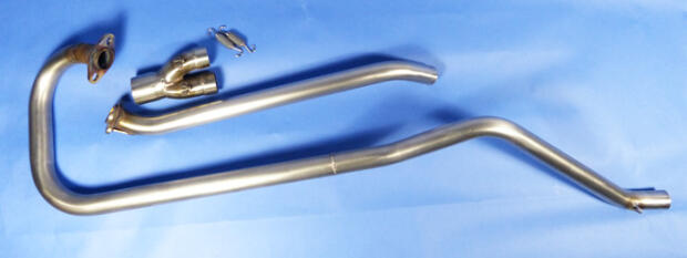 adapter exhaust KVF 750 Brute Force 2-1 45mm