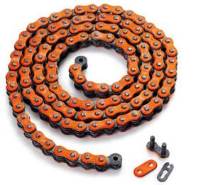Chain KTM LC4 EXC SXF SX SM reinforced orange