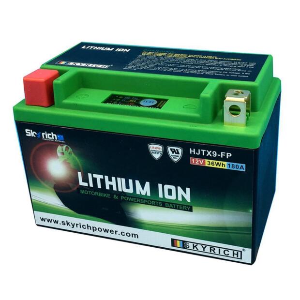 Battery Lithium Ion YTX7A-BS / YTX9-BS / LITX9 Motorcycle ATV Scooter Battery Race Lightweight High Power
