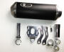 Auspuff BMW R 1200 GS /  Adventure schwarz mit ABE Turbokit