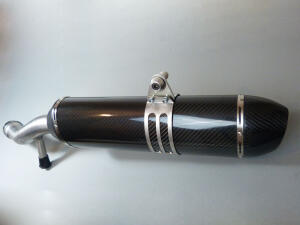 Auspuff für BMW R 1200 GS /  Adventure LC Bj.10-13 Carbon