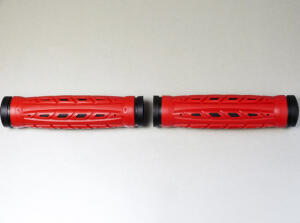 Griffgummis Quad für Daumengas rot schwarz