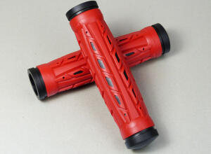 Griffgummis Quad für Daumengas rot schwarz