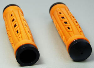 Griffgummis Quad für Daumengas orange schwarz