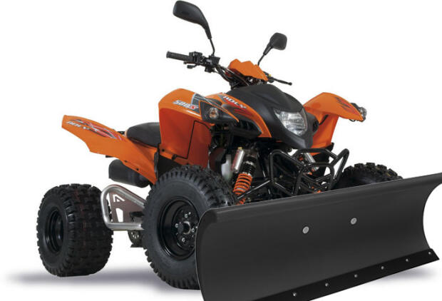 Schneeschild 132cm Herkules Hurricane 500S Winterpaket Profi komplett