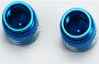 Valve Caps Anodized Blue
