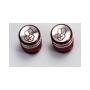 Valve Caps Anodized Red
