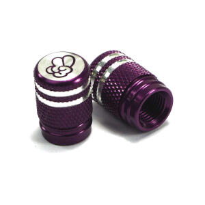 Valve Caps Anodized Purple