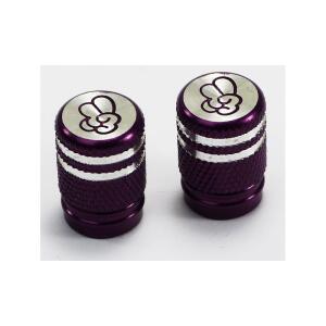 Valve Caps Anodized Purple