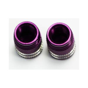Valve Caps Anodized Purple