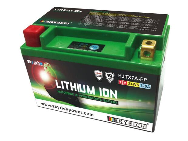 Batterie Lithium-Ionen YTX7A-BS Aprilia RXV 450, RXV 550, SXV 450, SXV 550