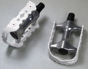 Mofa Cross Aluminium Pedale Eloxiert Mofarennen