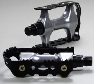 Mofa Cross Aluminium Pedale Eloxiert Mofarennen