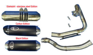 Échappement Kawasaki KFX 400 Quad VTT avec ABE /...