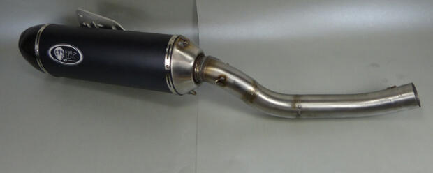 Auspuff Kawasaki KFX 400 mit ABE mit Slip On