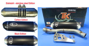 Auspuff Arctic Cat DVX 400 mit ABE mit Slip On