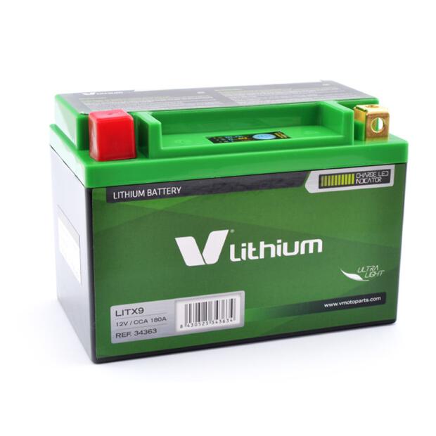 Batterie Lithium-Ionen YTX9-BS / LITX9 Honda CBR 900 RR Fireblade