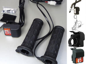 Heated grips for motorcycle