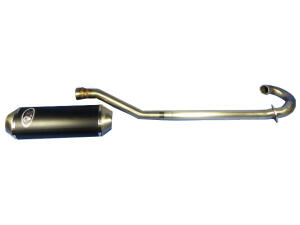 Auspuff für Suzuki King Quad LTA 700 / 750 mit ABE Auspuffanlage Black Edition