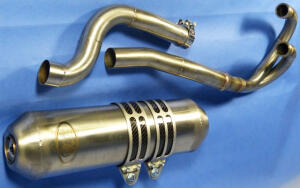 Auspuff Honda XR 600 R mit ABE Auspuffanlage