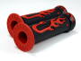 Flammen Griffgummi Motorrad Enduro Moto-Cross Rot