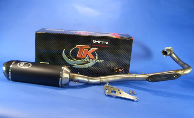 Auspuff Yamaha YFZ 450 mit ABE in Carbon Edition