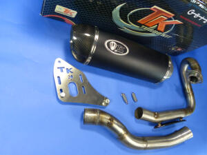 Auspuff Yamaha YFZ 450 mit ABE in Carbon Edition